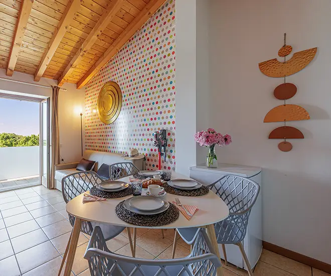interno appartamento garda camping la rocca